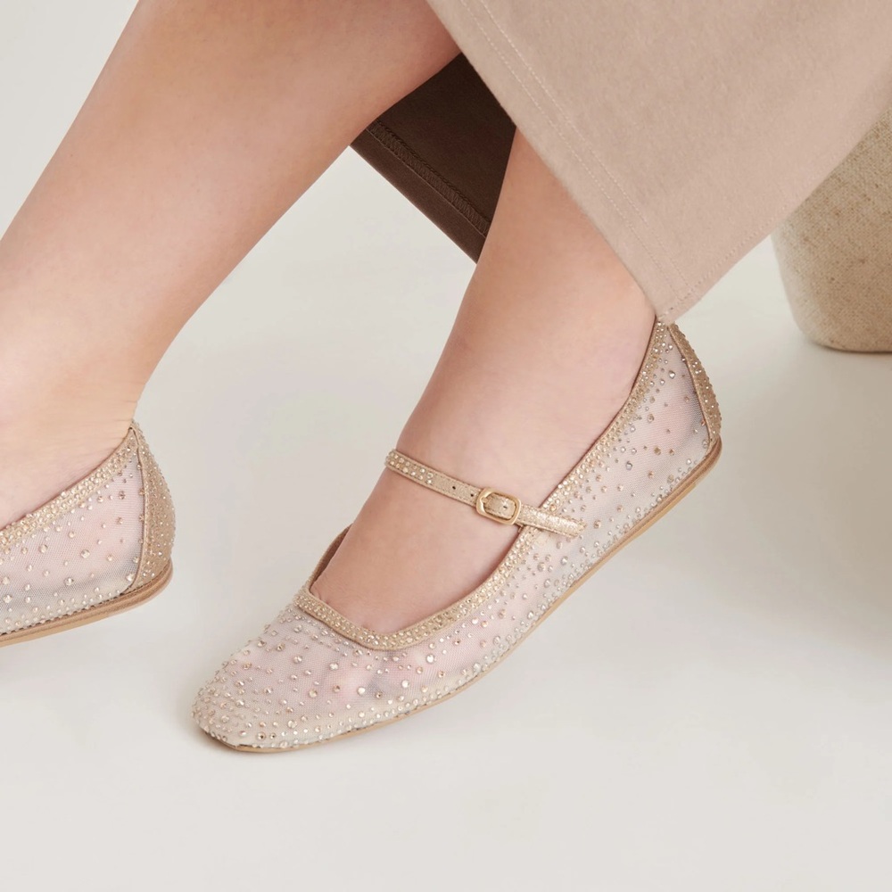 Dolce Vita Reyes/Ansel Crystal Ballet Flats